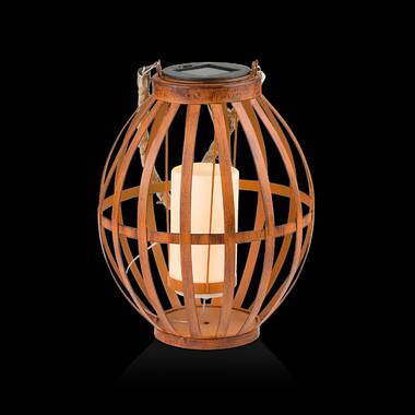 X－MAX FURNITURE 11'' Battery Powered Outdoor Lantern