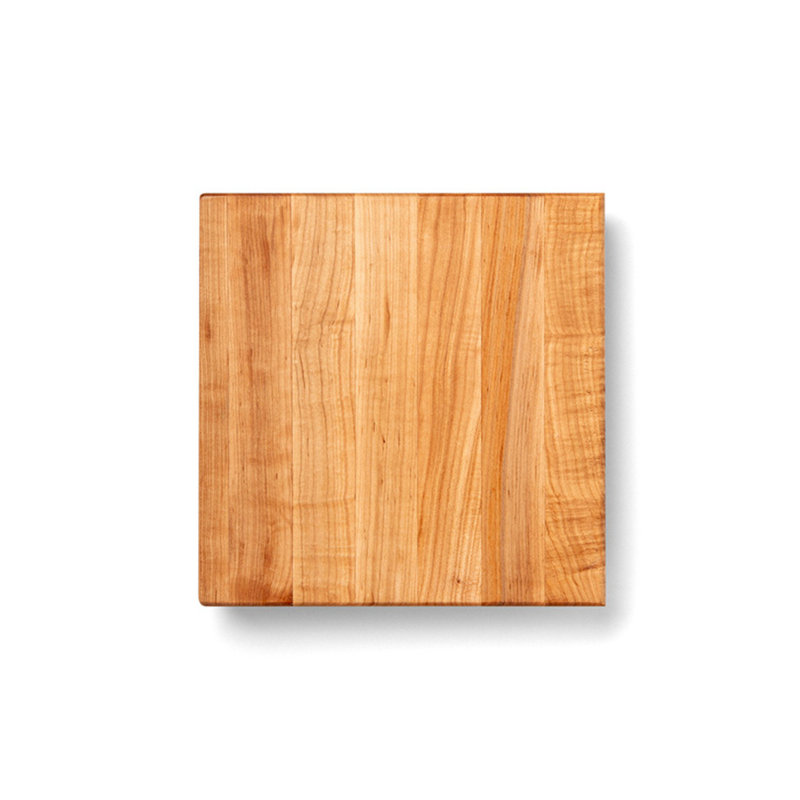 BoosBlock® John Boos Square 1.5" Edge Grain Maple Cutting Board, 12" W x 12" L