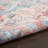 Machine Washable Oriental Blue/Red Area Rug-854122043