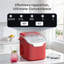 Machine à glaçons de comptoir Havato avec 2 tailles, machines à glaçons autonettoyantes, 26 lb / 24 heures, 8 cubes de glace prêts en 6 minutes pour la maison / cuisine / bar / fête / camping-111088701