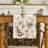 Rabbit Eucalyptus Eggs Carrots Easter Table Runner, Seasonal Spring Kitchen Dining Table Decoration For Home Party Decor