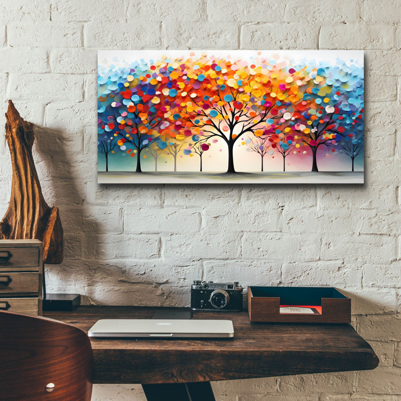 «Day in the Park» par Epic Portfolio, art mural en verre acrylique, H 12 po x l 24 po