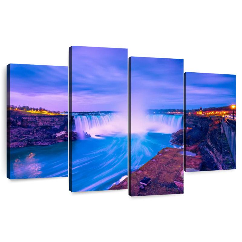 Alvord Sunrise At Niagara Falls, H 14 po x l 24 po