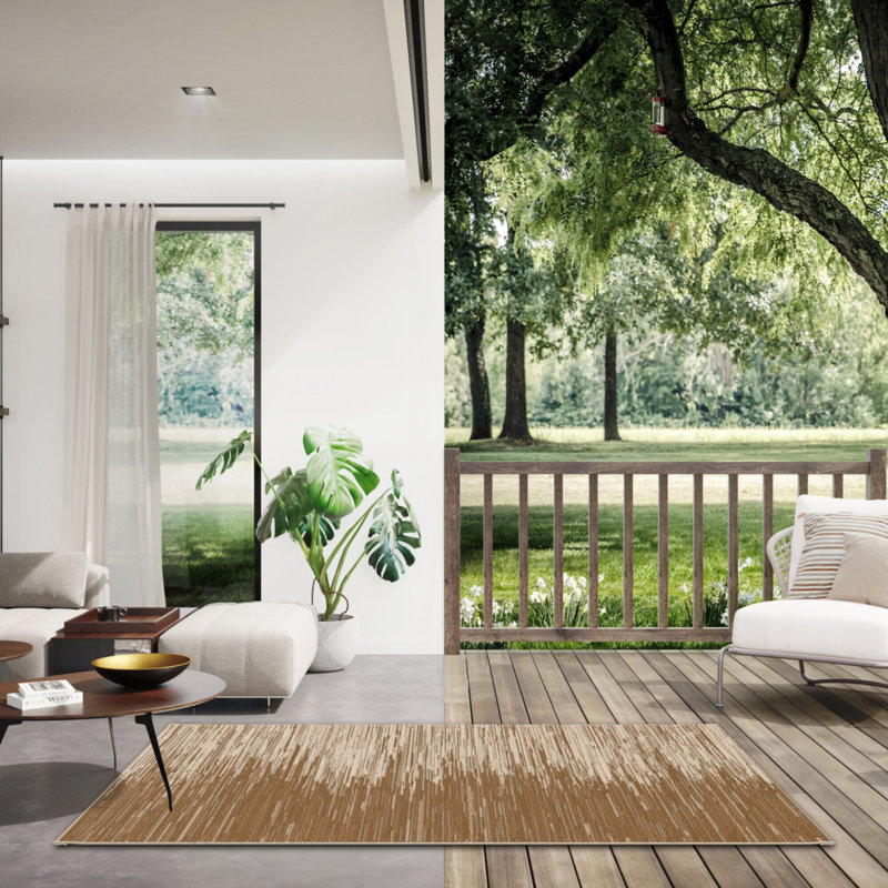 Adabella Abstract Indoor / Outdoor Area Rug, Rectangle 200 x 290cm