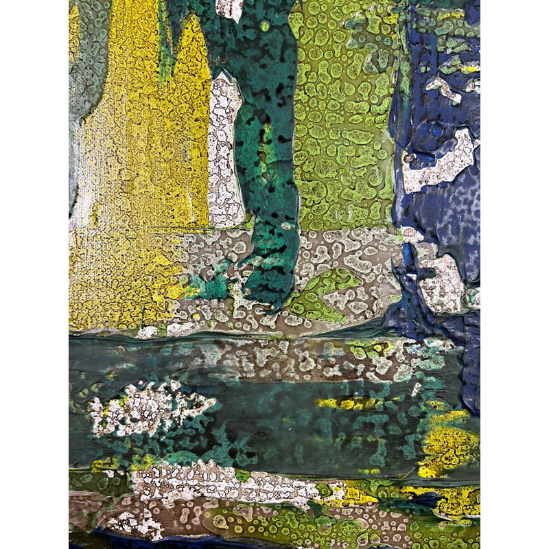 Belonging - Original Mixed-Media Abstract Painting by J. Kent Martin