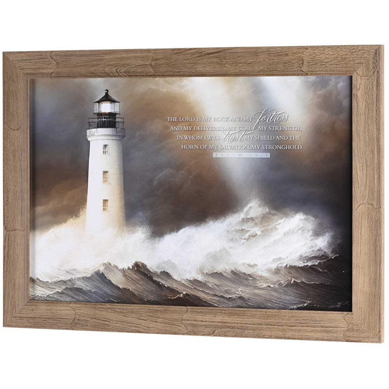Gasan, impression sur verre encadrée