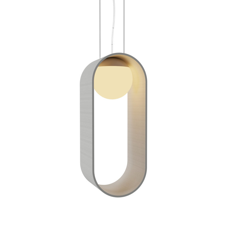 Luminaire suspendu Sfera Accord, Blanc organique