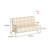 Daisymarie 47.2'' Faux Leather Settee