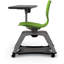 Chaise de bureau à tablette avec porte-gobelet et roulettes souples Hierarchie Enroll-44616374