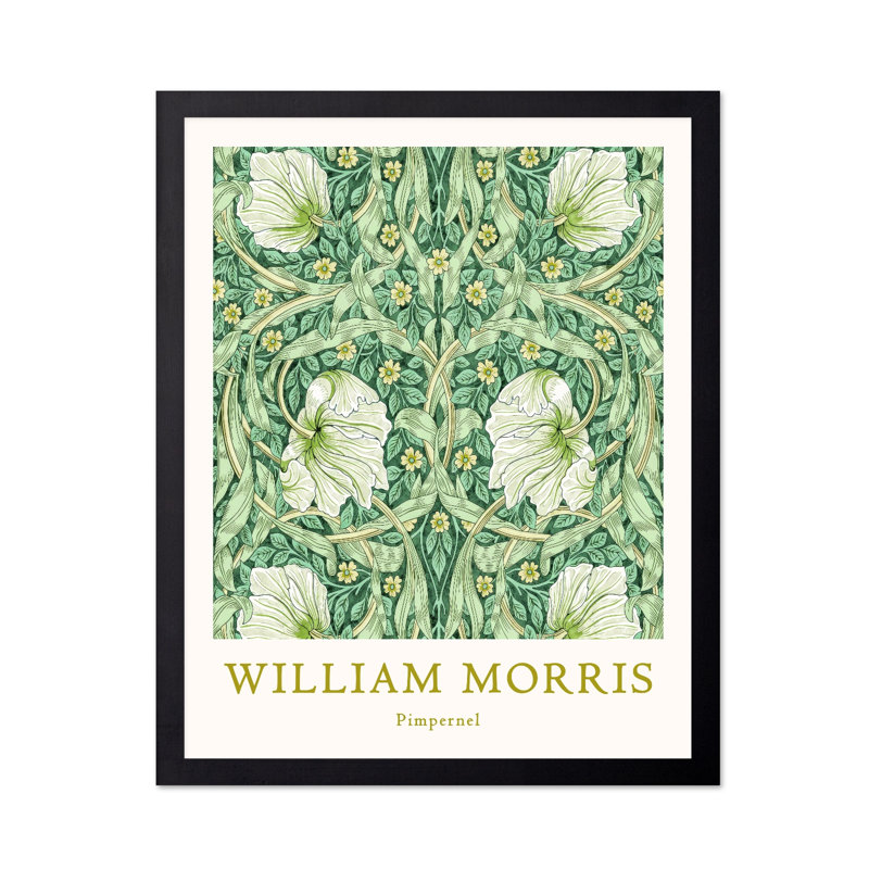William Morris - Pimpernel No2, Unframed, Poster, 08"H x 10"W