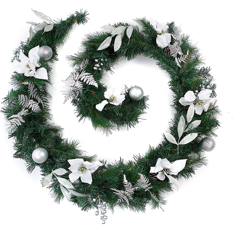 270cm Faux Spruce Garland
