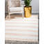 Tapis jaune et ivoire en coton noué à la main Johnie-194562745