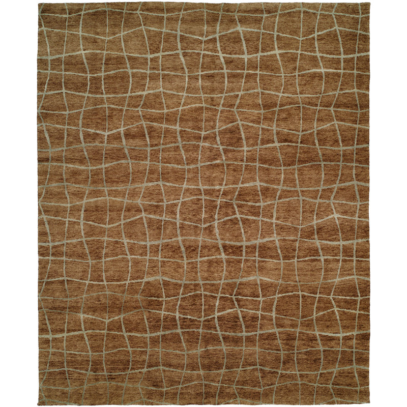 Wool Abstract Indoor Rug, Rectangle 2' x 3'
