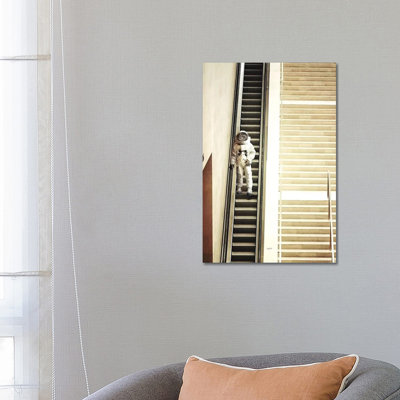Escalator by Rob Hakemo - Print on Canvas