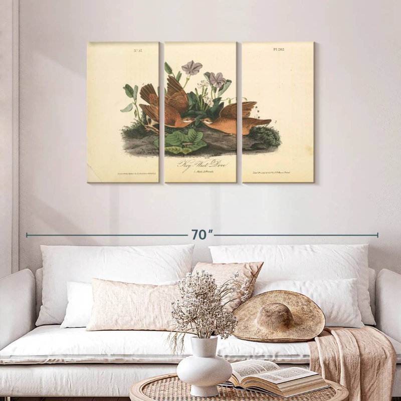 Brampt Key-West Dove, 28" H x 45" W