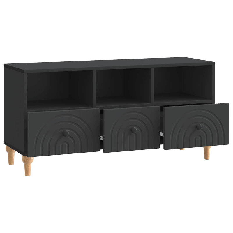 TV Stand for TVs up to 43", Black
