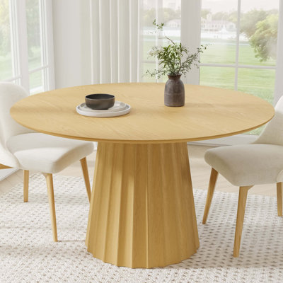 Table de salle à manger en bois massif
