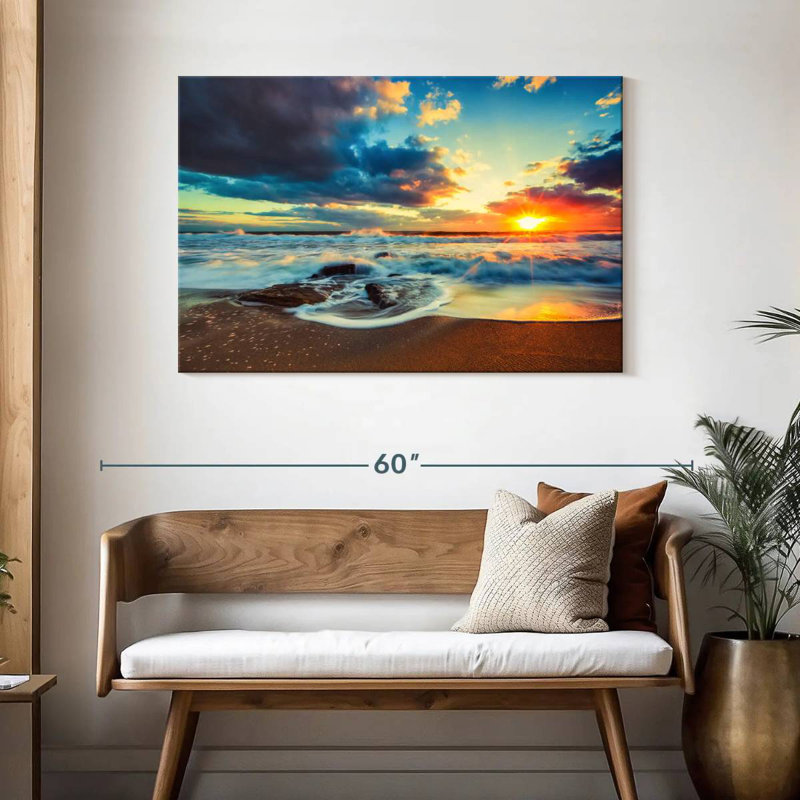 Gillard Beach Sunset Cloudscape, 30" H x 45" W