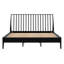 Wood Spindle Platform Bed No Box Spring Needed-1269445672-1269445679