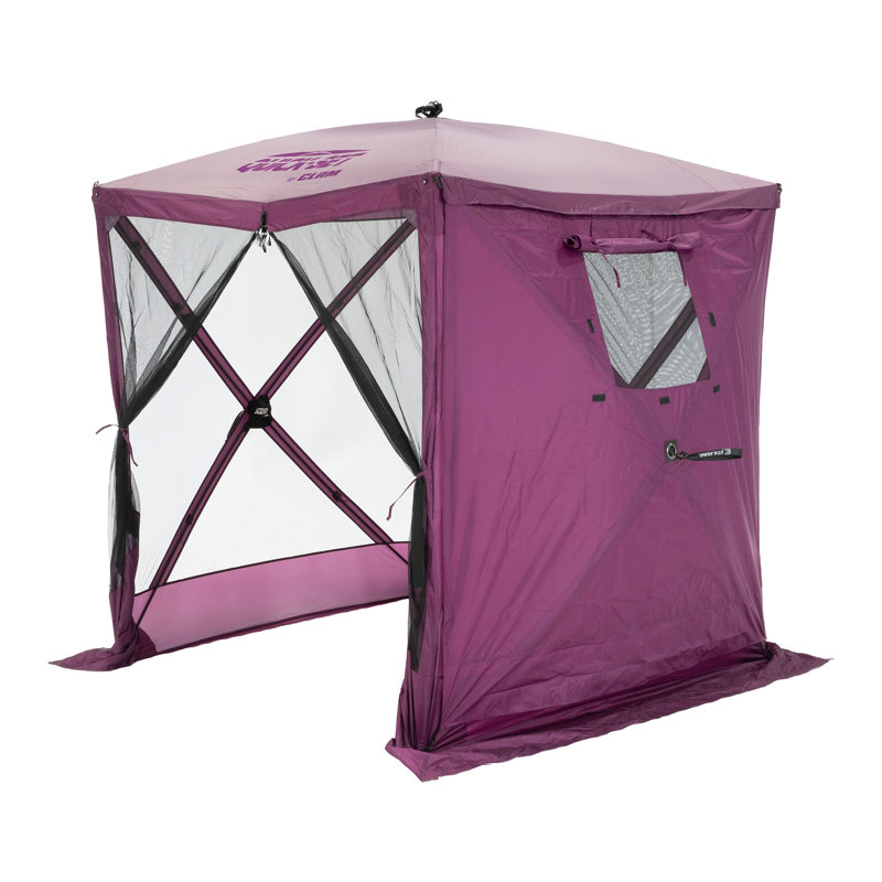 Quick-Set Screen Hub Tent Wind & Sun Panels, Accessory Only, Blue (3 Pack), Plum