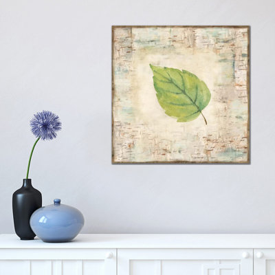 Nature Walk Leaves IV 1 Piece Wrapped Canvas Painting