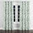 Boho Window curtains - Green Babetta Grommet Curtain - 1 Panel-1983650247-1983650241