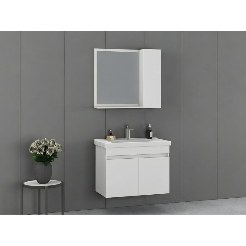 Ensemble de meubles de salle de bain (2 pièces), 32", Blanc