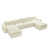 Tissu beige est en rupture de stock