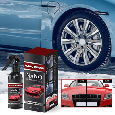 cleaning agent Quickly Clean Scratches And Marks Car Paint Including Droppings Chips Iron Powder Water Stains Fading And Stains 120ml