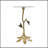 14x14x23.6" Leafy Branch Side Table