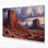 Art mural sur toile USA State Utah Brown