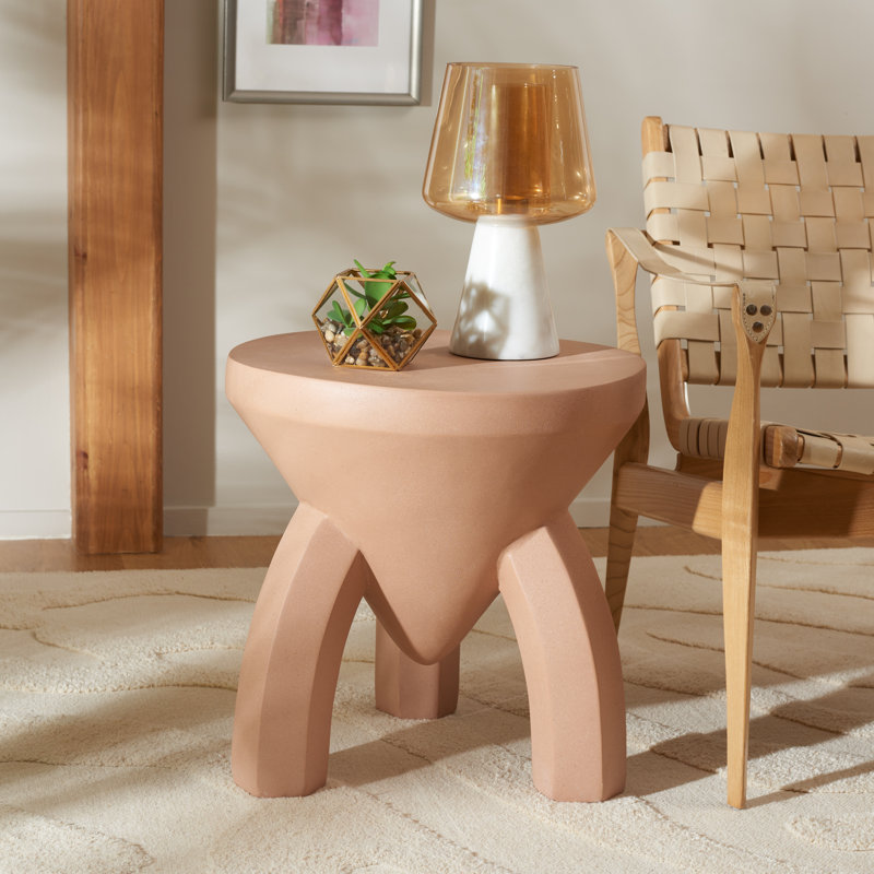 Table d'appoint Keilani, Terre cuite