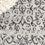 Tapis gris / noir Attie Filigree-726954030