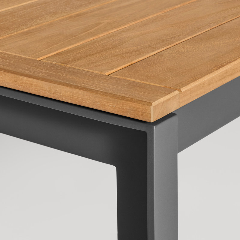 Hold Tight Outdoor Dining Table, Carbon