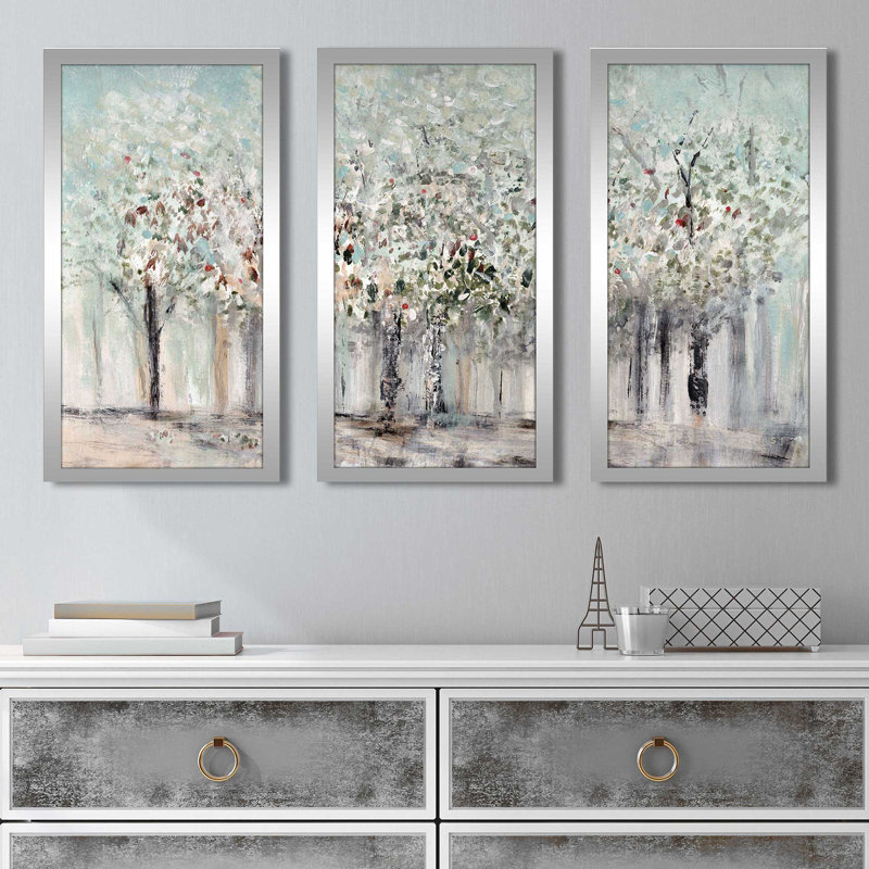 «Morning's Soft Light» par Susan Jill - reproduction de cadre photo unique de 3 pièces, H 33,5 po x l 52,5 po x P 1 po