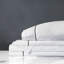 Linea Velvet Ribbon Sheet Set In Dove-2142468527