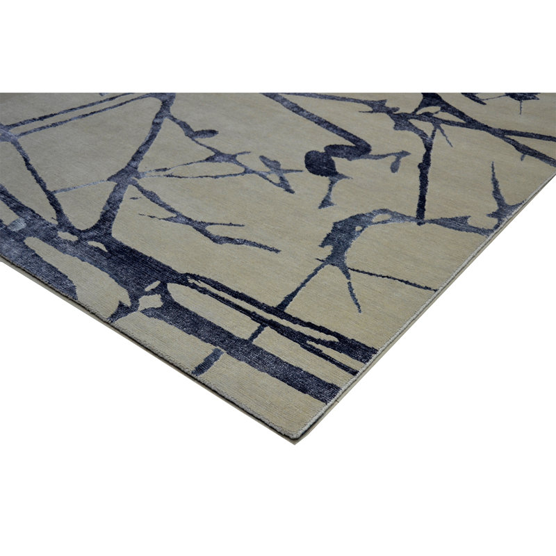 Abstract Area Rug, Rectangle 6' x 9'