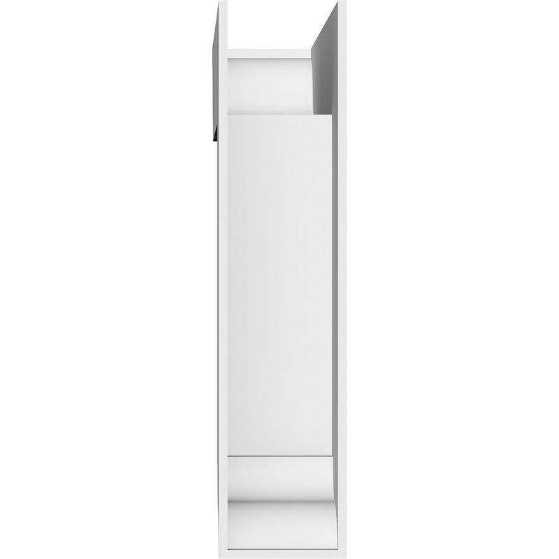 5"W x 24"D x 24"H Standard Traditional Architectural Grade PVC Bracket with Traditional Ends, 24"H x 5"W x 24"D