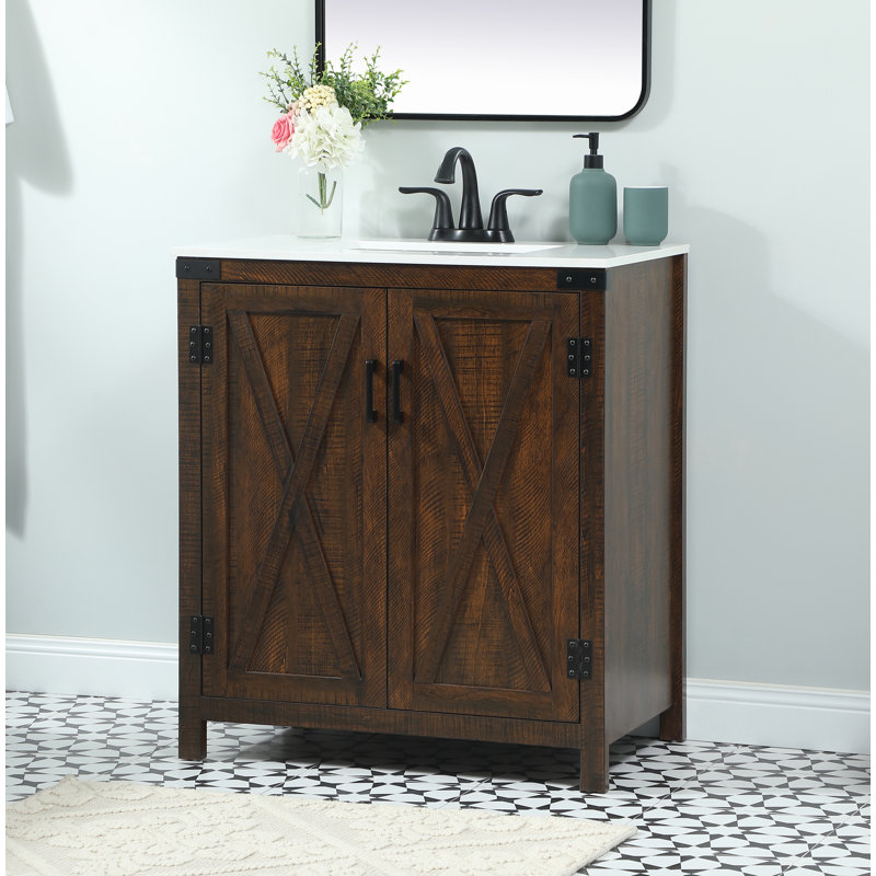 Ensemble de meuble-lavabo simple 30 po Slayton, Expresso