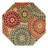 Deweese Geometric Green/Beige/Red/Turquoise Indoor / Outdoor Area Rug-41673262
