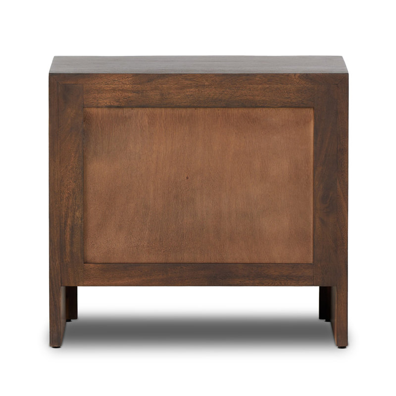Nigel 2 - Drawer Solid Wood Nightstand