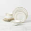 Lenox Federal Platinum 12-Piece Dinnerware Set-333995325