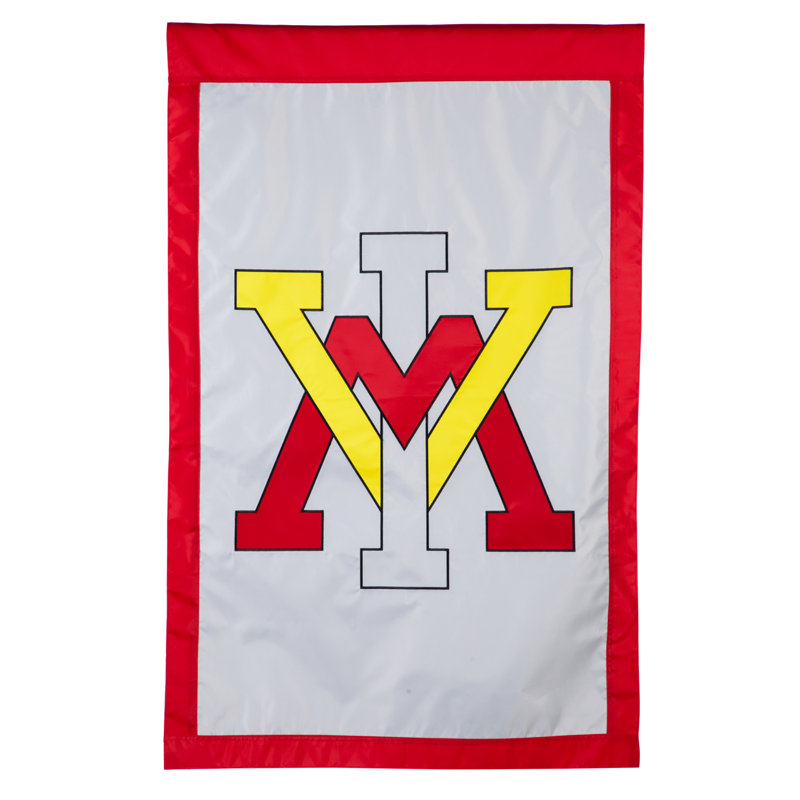 Drapeau de maison en nylon à 2 côtés VMI 44 x 28 po