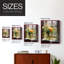 Reproduction encadrée FLORAL Series DCCXCII - bois massif-825198188-825198193