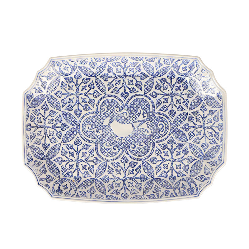 VIETRI Uccello Blu Platters