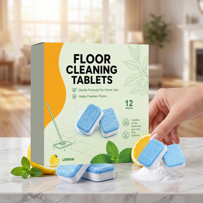 Floor cleaning tablets Floor Cleaning Sheets For Home Use Mopping Stain Removal  And Multi-effect Cleaning Of Tiles And Wood Floors