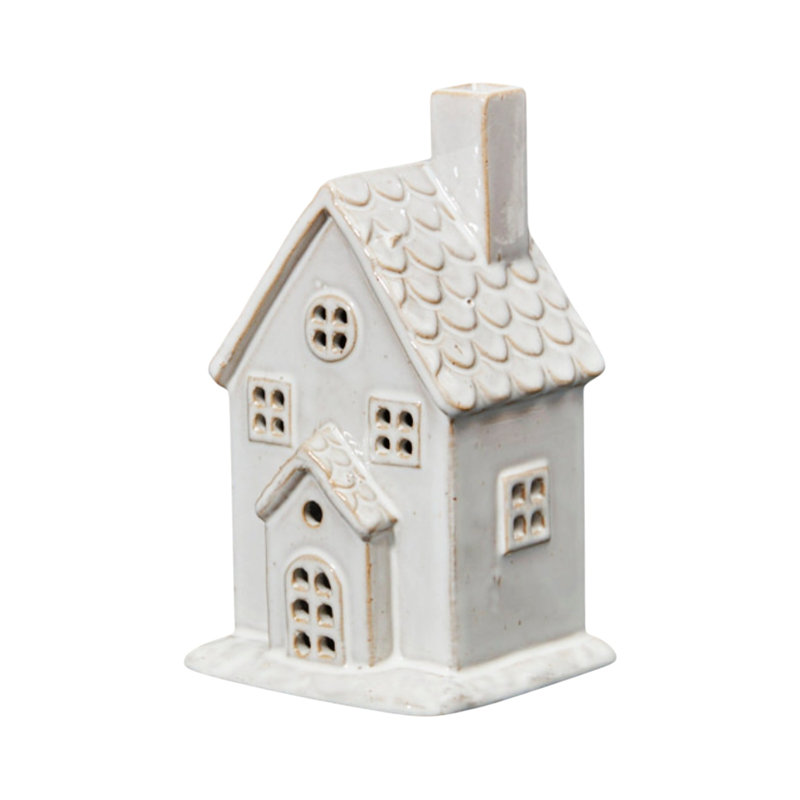 Ceramic House Tealight Holder