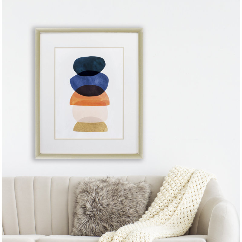 'Mod Pods I' Picture Frame Print on Paper
