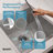 Ruvati Drop-in Topmount Bar Prep Sink 16 Gauge Stainless Steel Single Bowl-101377303-101377306