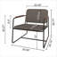 Fauteuil d'appoint en acier noir pourquoi Whythe-597825403-597825402